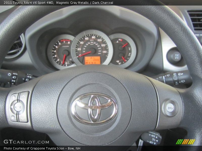Magnetic Gray Metallic / Dark Charcoal 2011 Toyota RAV4 V6 Sport 4WD