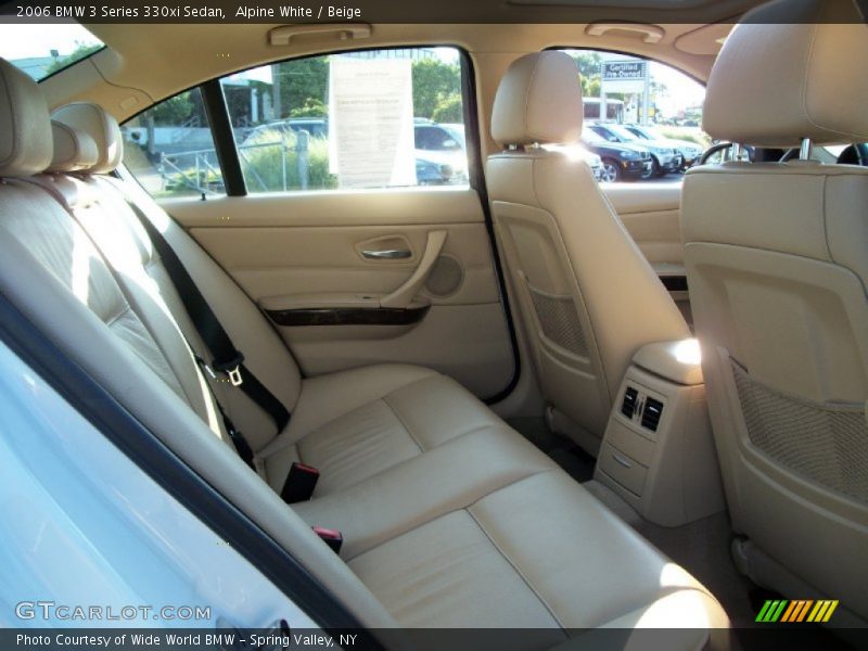 Alpine White / Beige 2006 BMW 3 Series 330xi Sedan