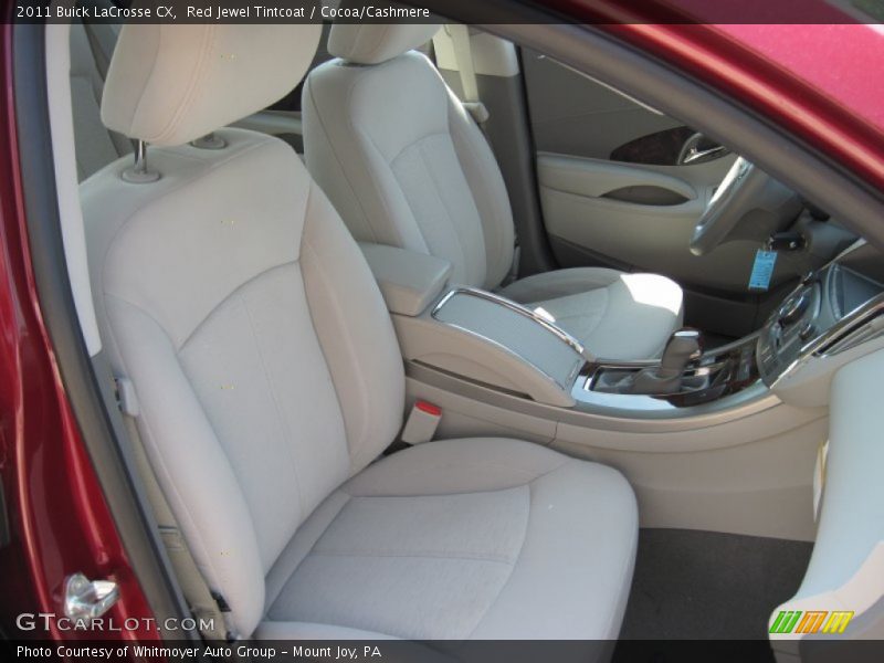 Red Jewel Tintcoat / Cocoa/Cashmere 2011 Buick LaCrosse CX