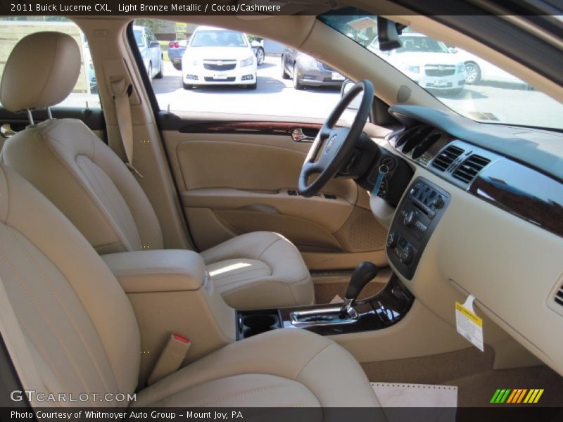 Light Bronze Metallic / Cocoa/Cashmere 2011 Buick Lucerne CXL