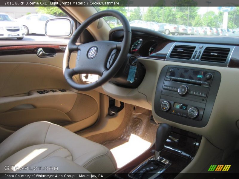 Light Bronze Metallic / Cocoa/Cashmere 2011 Buick Lucerne CXL