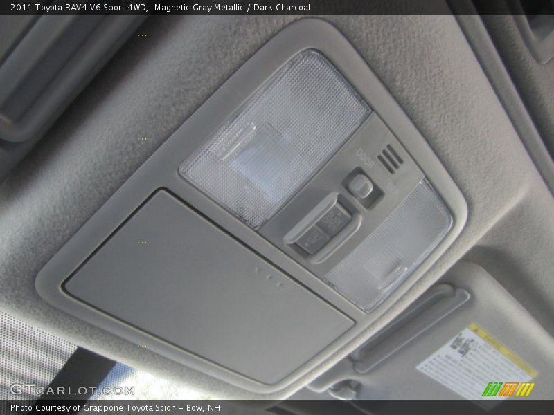 Magnetic Gray Metallic / Dark Charcoal 2011 Toyota RAV4 V6 Sport 4WD