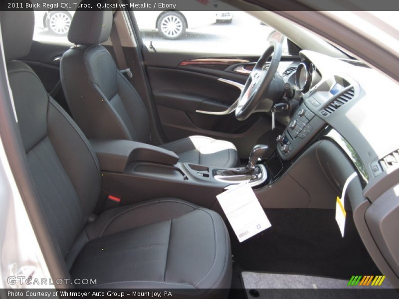 Quicksilver Metallic / Ebony 2011 Buick Regal CXL Turbo