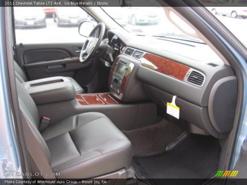 Ice Blue Metallic / Ebony 2011 Chevrolet Tahoe LTZ 4x4