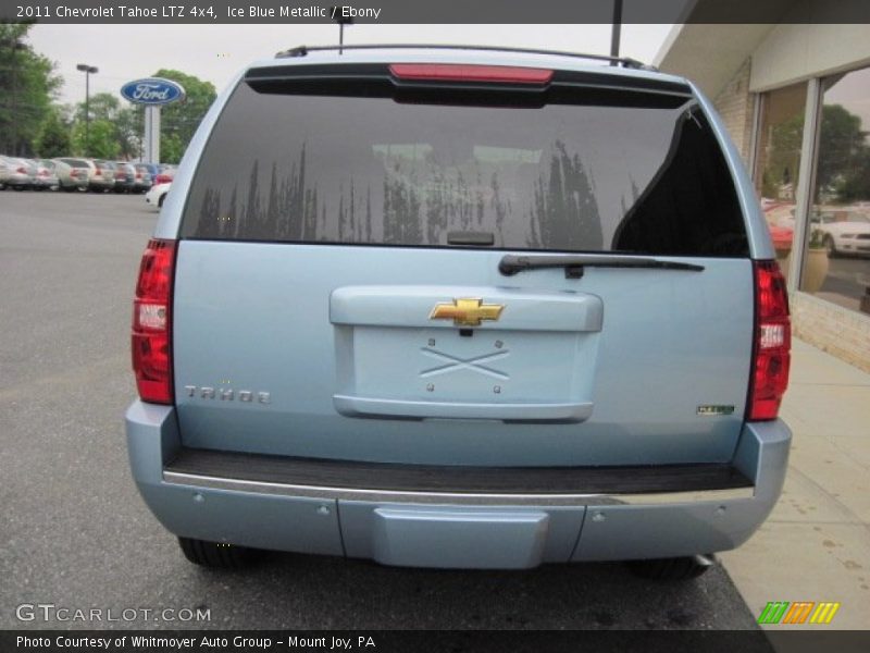 Ice Blue Metallic / Ebony 2011 Chevrolet Tahoe LTZ 4x4