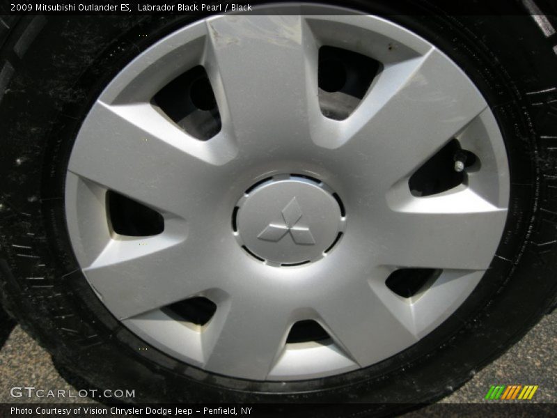 Labrador Black Pearl / Black 2009 Mitsubishi Outlander ES
