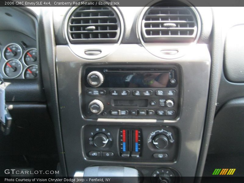 Cranberry Red Metallic / Ebony Black 2006 GMC Envoy SLE 4x4