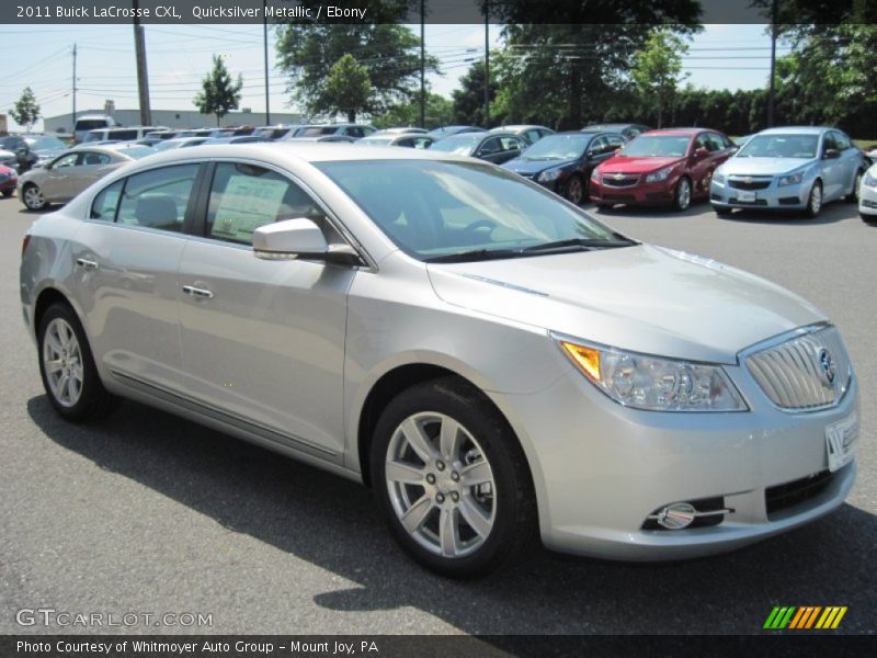 Quicksilver Metallic / Ebony 2011 Buick LaCrosse CXL