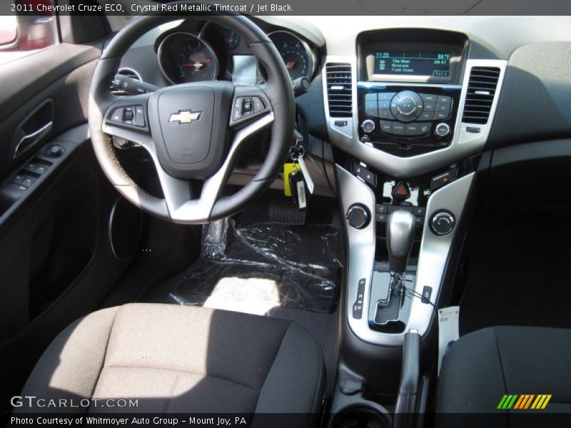 Crystal Red Metallic Tintcoat / Jet Black 2011 Chevrolet Cruze ECO