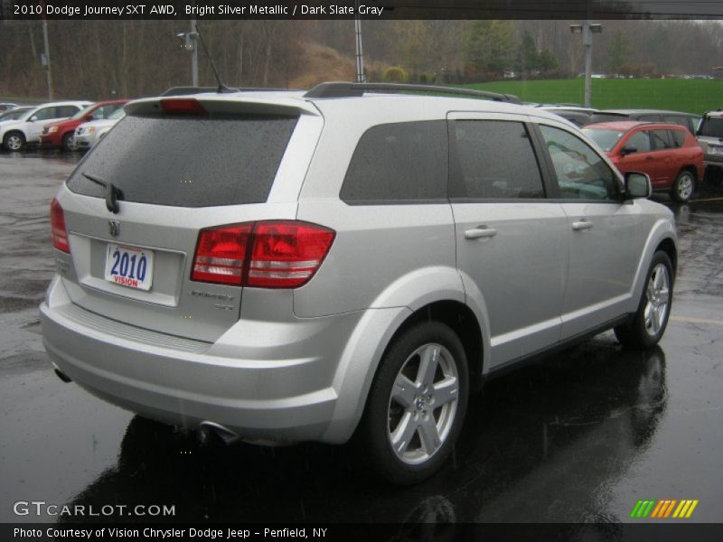 Bright Silver Metallic / Dark Slate Gray 2010 Dodge Journey SXT AWD