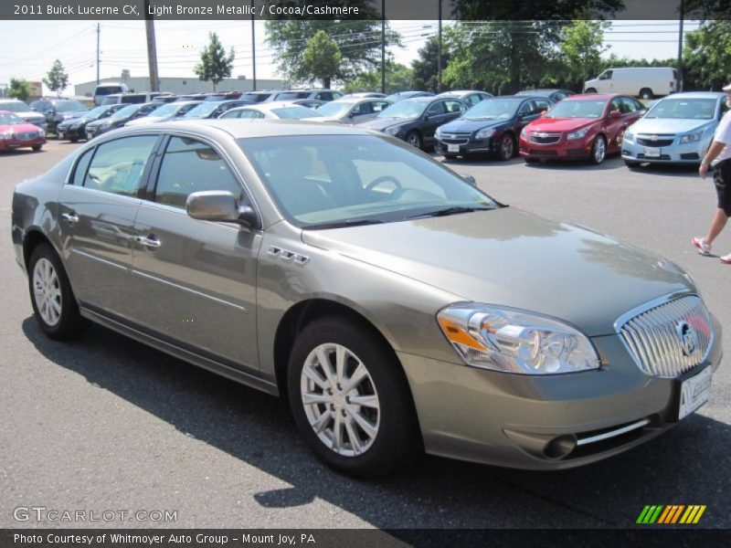 Light Bronze Metallic / Cocoa/Cashmere 2011 Buick Lucerne CX