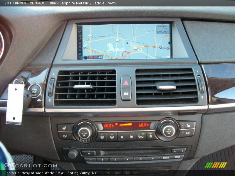 Black Sapphire Metallic / Saddle Brown 2010 BMW X5 xDrive30i