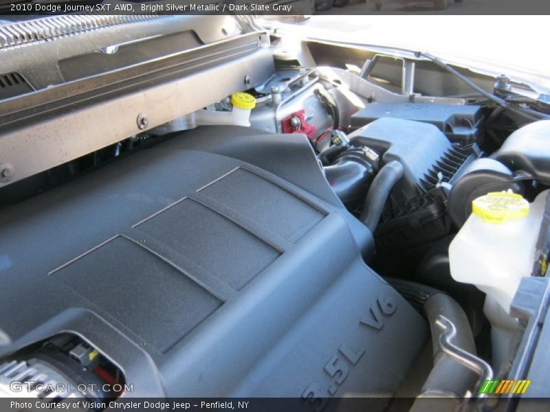 Bright Silver Metallic / Dark Slate Gray 2010 Dodge Journey SXT AWD