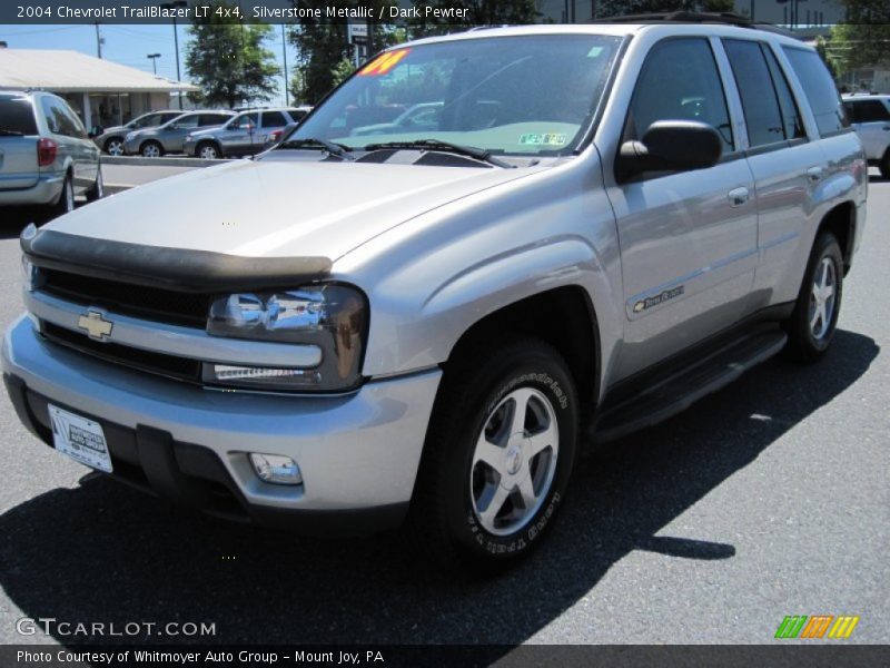 Silverstone Metallic / Dark Pewter 2004 Chevrolet TrailBlazer LT 4x4