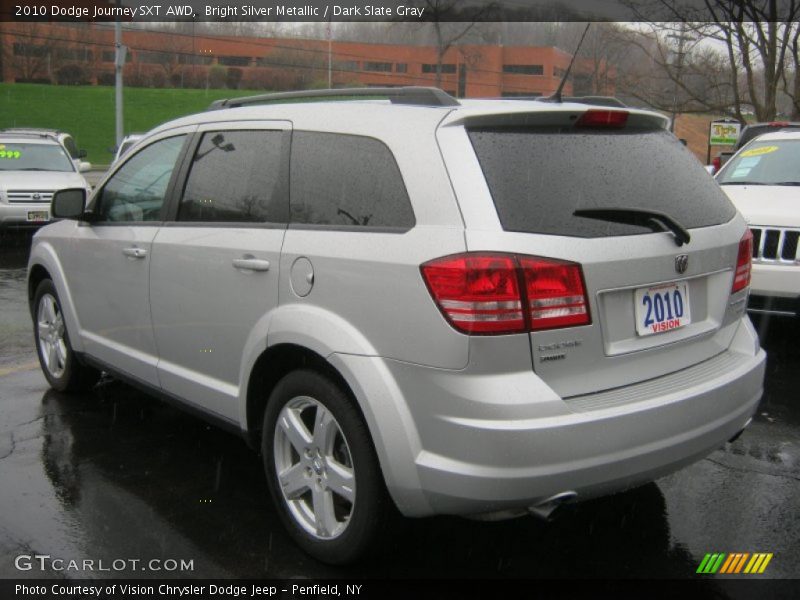 Bright Silver Metallic / Dark Slate Gray 2010 Dodge Journey SXT AWD
