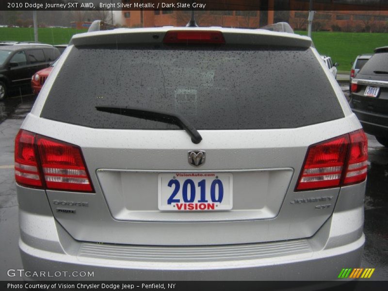 Bright Silver Metallic / Dark Slate Gray 2010 Dodge Journey SXT AWD