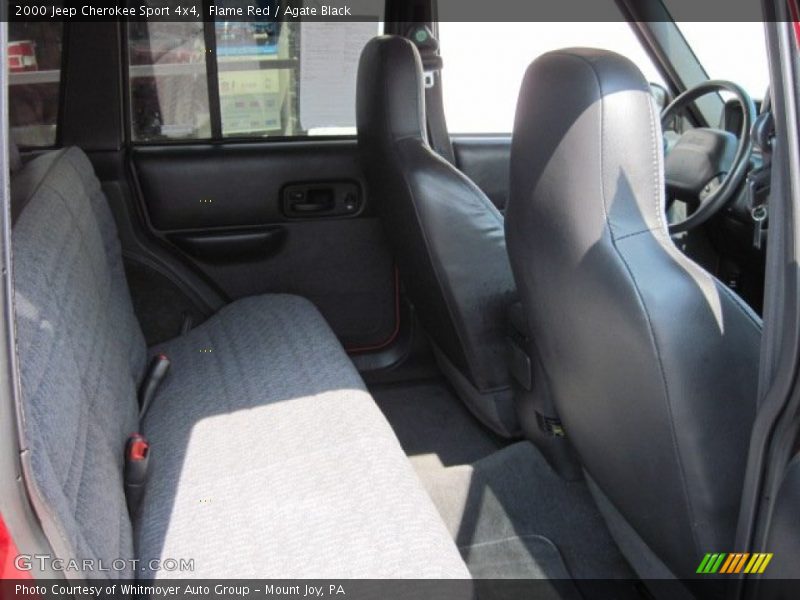 Flame Red / Agate Black 2000 Jeep Cherokee Sport 4x4