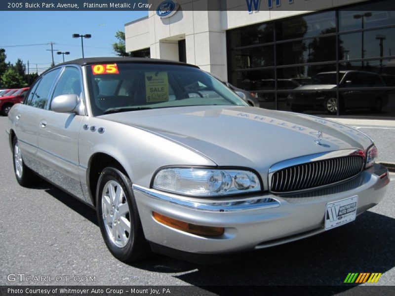 Platinum Metallic / Gray 2005 Buick Park Avenue