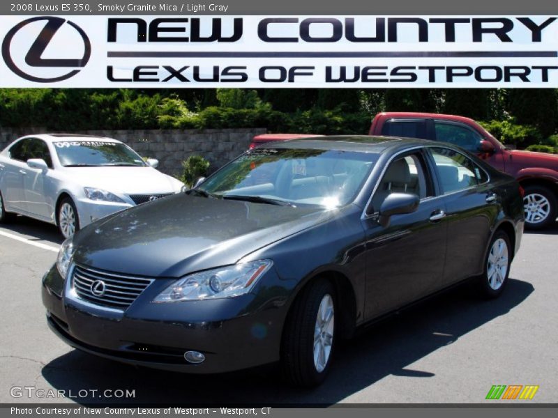 Smoky Granite Mica / Light Gray 2008 Lexus ES 350