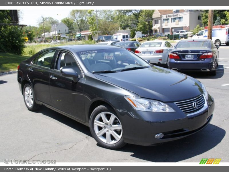 Smoky Granite Mica / Light Gray 2008 Lexus ES 350