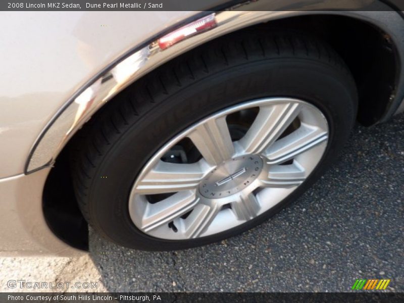 Dune Pearl Metallic / Sand 2008 Lincoln MKZ Sedan