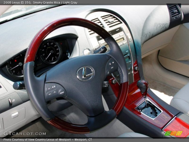 Smoky Granite Mica / Light Gray 2008 Lexus ES 350