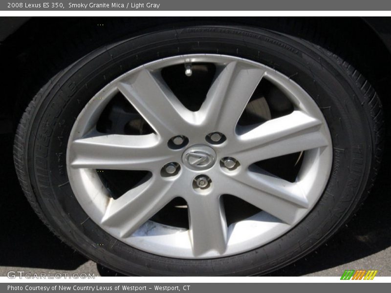 Smoky Granite Mica / Light Gray 2008 Lexus ES 350