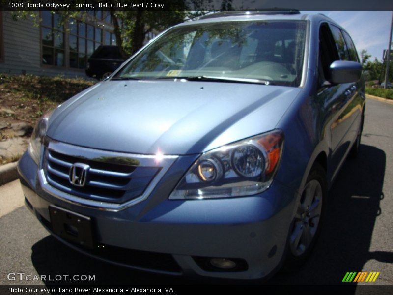 Baltic Blue Pearl / Gray 2008 Honda Odyssey Touring