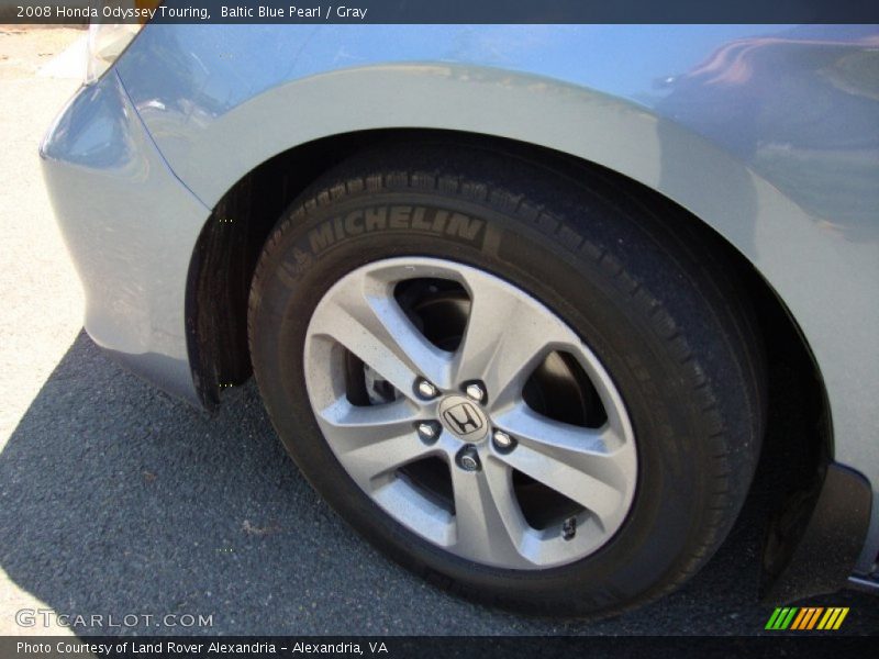 Baltic Blue Pearl / Gray 2008 Honda Odyssey Touring