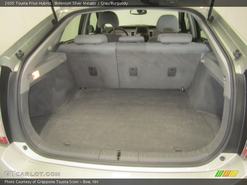 Millenium Silver Metallic / Gray/Burgundy 2005 Toyota Prius Hybrid