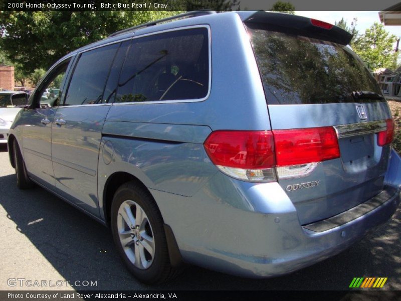 Baltic Blue Pearl / Gray 2008 Honda Odyssey Touring