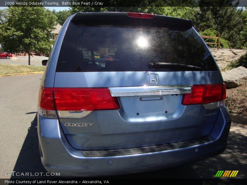 Baltic Blue Pearl / Gray 2008 Honda Odyssey Touring