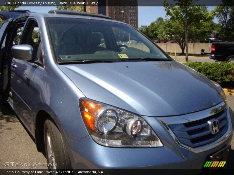 Baltic Blue Pearl / Gray 2008 Honda Odyssey Touring