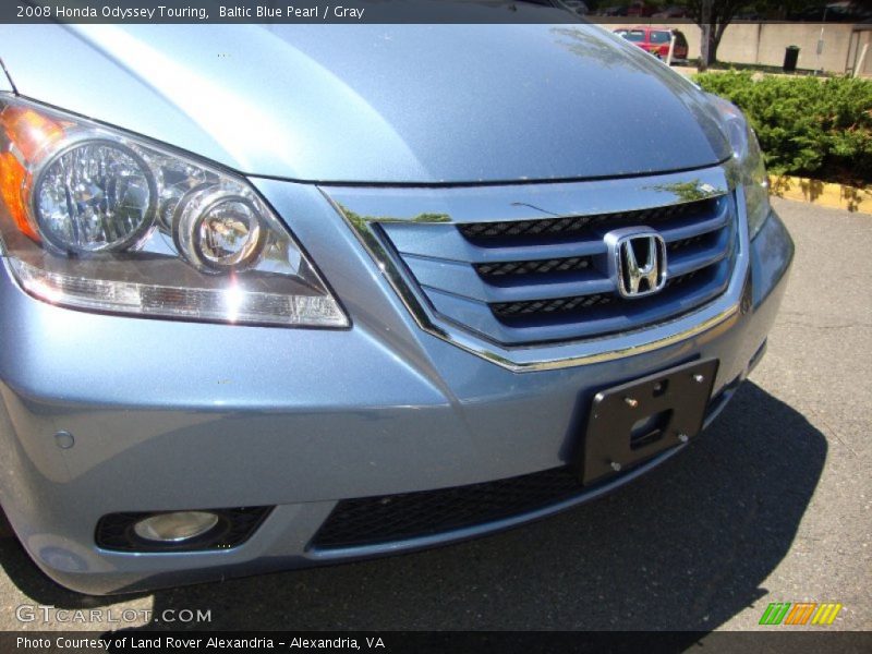 Baltic Blue Pearl / Gray 2008 Honda Odyssey Touring