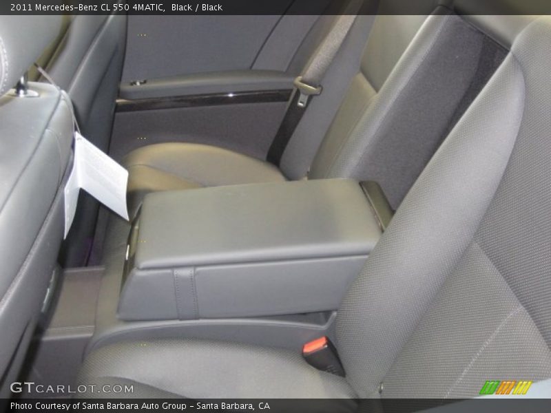 Black / Black 2011 Mercedes-Benz CL 550 4MATIC