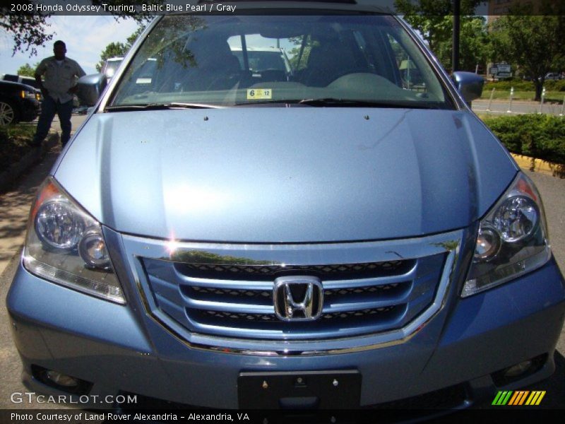 Baltic Blue Pearl / Gray 2008 Honda Odyssey Touring