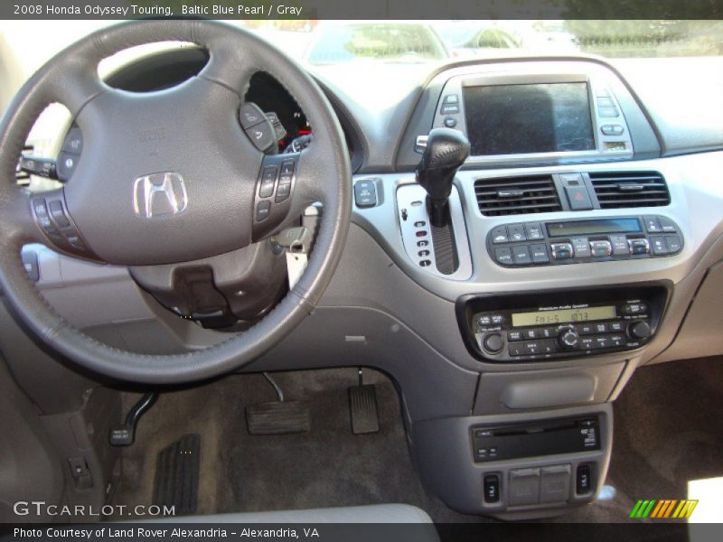 Baltic Blue Pearl / Gray 2008 Honda Odyssey Touring