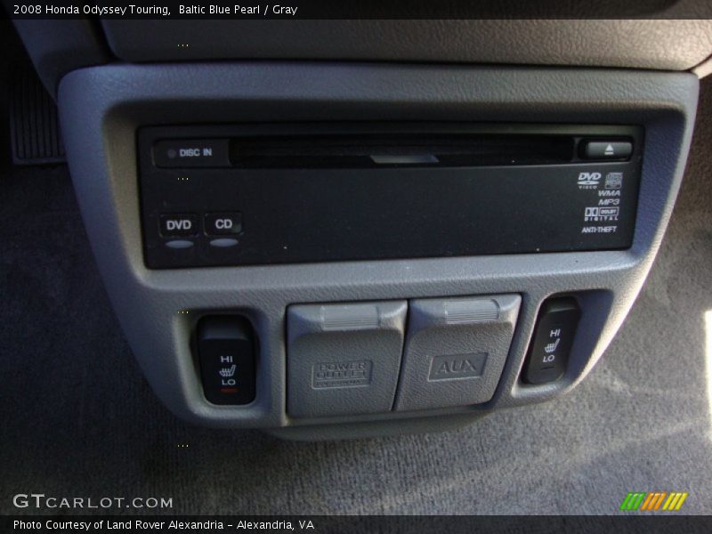 Baltic Blue Pearl / Gray 2008 Honda Odyssey Touring