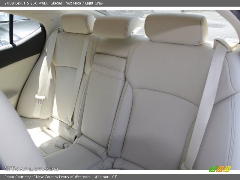 Glacier Frost Mica / Light Gray 2009 Lexus IS 250 AWD