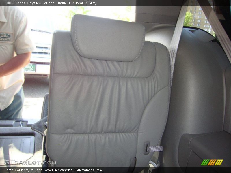 Baltic Blue Pearl / Gray 2008 Honda Odyssey Touring