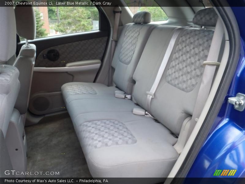 Laser Blue Metallic / Dark Gray 2007 Chevrolet Equinox LS