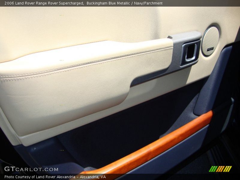 Buckingham Blue Metallic / Navy/Parchment 2006 Land Rover Range Rover Supercharged