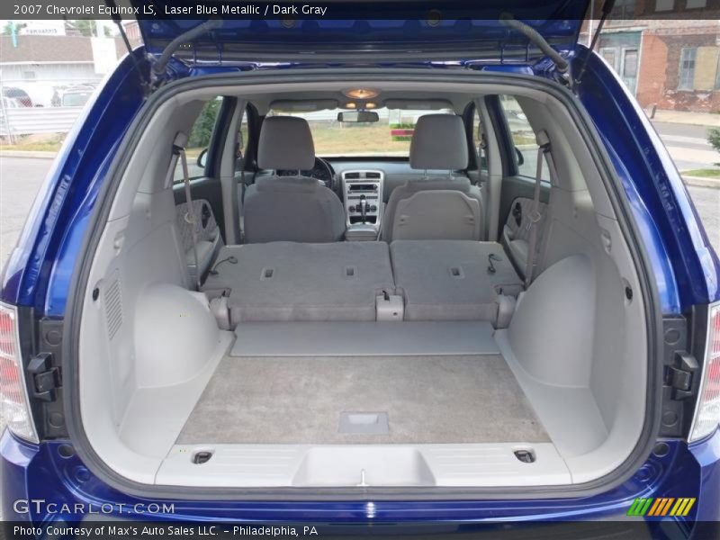 Laser Blue Metallic / Dark Gray 2007 Chevrolet Equinox LS