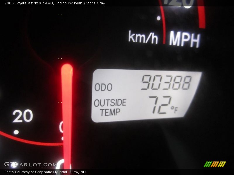 Indigo Ink Pearl / Stone Gray 2006 Toyota Matrix XR AWD