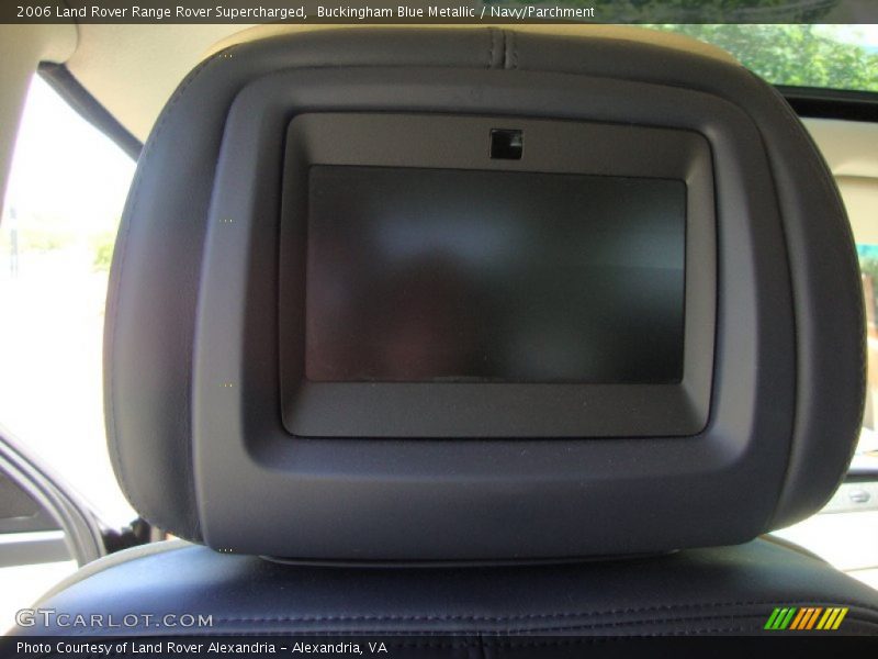 Buckingham Blue Metallic / Navy/Parchment 2006 Land Rover Range Rover Supercharged