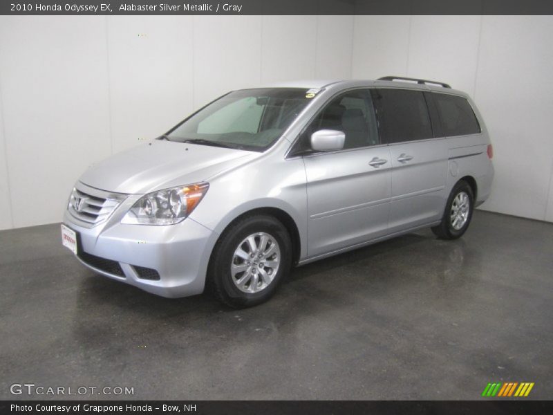 Alabaster Silver Metallic / Gray 2010 Honda Odyssey EX