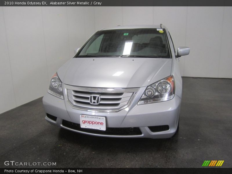 Alabaster Silver Metallic / Gray 2010 Honda Odyssey EX