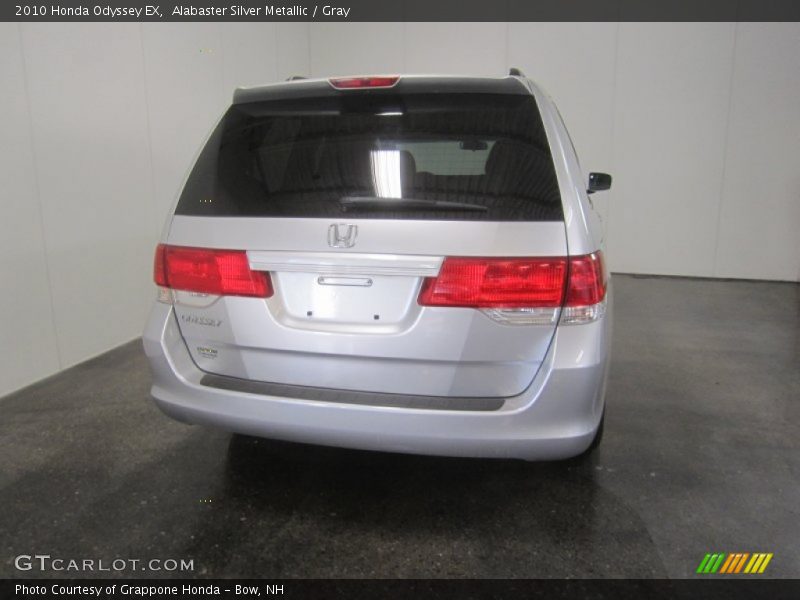 Alabaster Silver Metallic / Gray 2010 Honda Odyssey EX