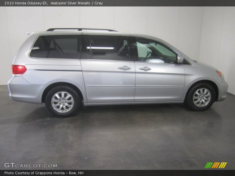 Alabaster Silver Metallic / Gray 2010 Honda Odyssey EX