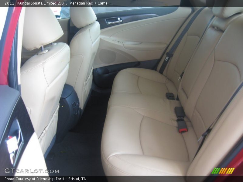 Venetian Red / Camel 2011 Hyundai Sonata Limited 2.0T